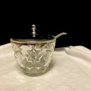 Crystal candy dish crystal sugar crystal plate